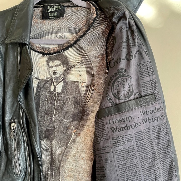 Jean Paul Gaultier Unisex vintage punk girl mesh top - Picture 2 of 9